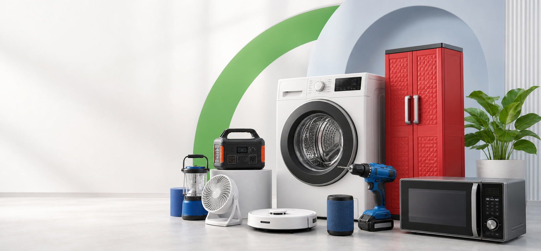 Ambiente de hogar equipado con productos Casa Toledo